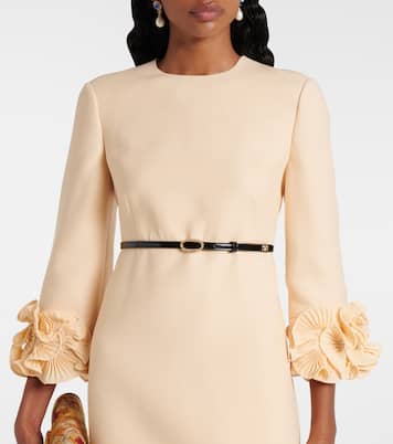 VLogo embellished leather belt | Valentino Garavani