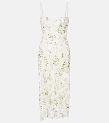 Midikleid aus Spitze | Monique Lhuillier