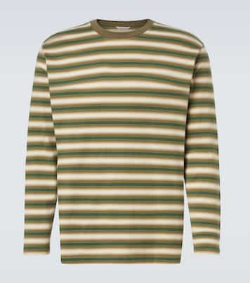 Longsleeve aus Baumwoll-Jersey | Auralee