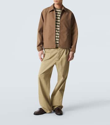 Longsleeve aus Baumwoll-Jersey | Auralee