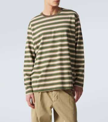 Longsleeve aus Baumwoll-Jersey | Auralee