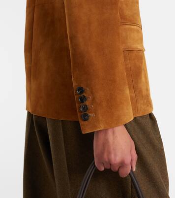 Suede blazer | Loro Piana