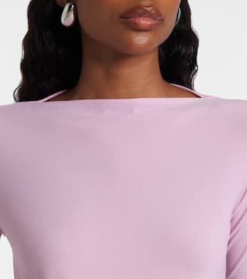 Gathered crêpe jersey gown | Alex Perry