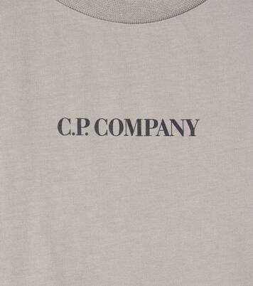 Logo cotton jersey T-shirt | C.P. Company Kids
