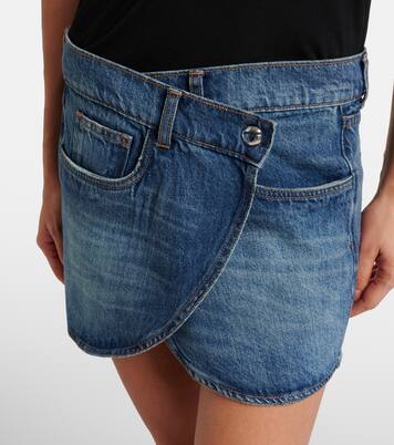 Falda envolvente de denim | Coperni