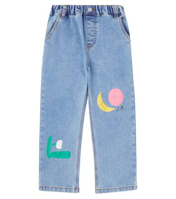 Printed straight jeans | Jellymallow