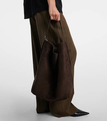 Sac Belted Large en daim | Toteme