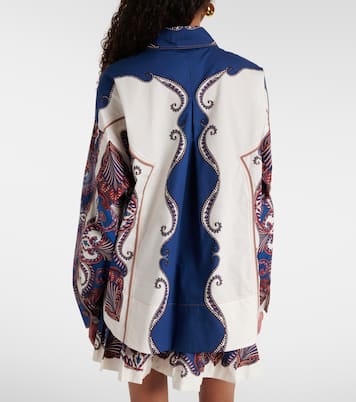 Chemise Arabesque Scarf imprimée en coton | Farm Rio