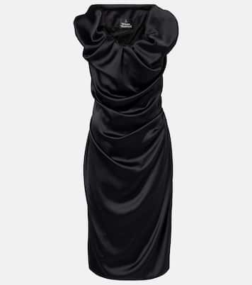 Rill draped midi dress | Vivienne Westwood