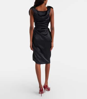 Rill draped midi dress | Vivienne Westwood