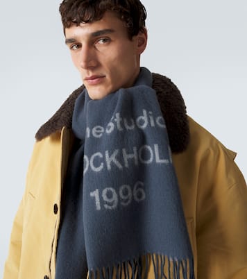 Écharpe en laine à logo | Acne Studios