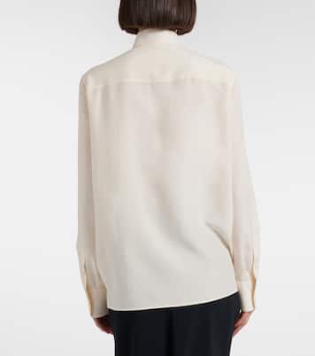 Schluppenbluse aus Seide | Givenchy