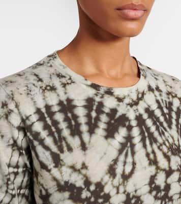 Mia tie-dye cotton jersey top | Proenza Schouler