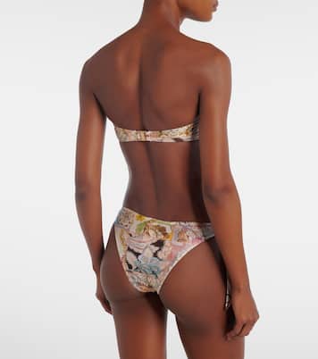 Daylight printed low-rise bikini bottoms | Zimmermann
