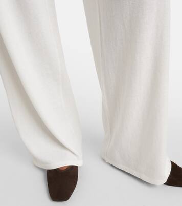 Pantalon ample Aina en coton et cachemire | Lisa Yang