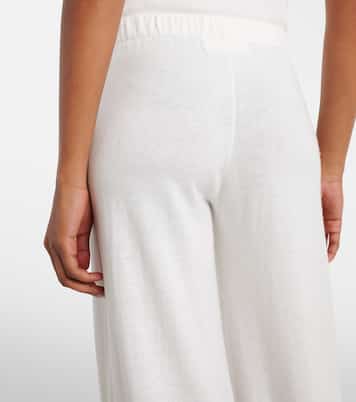 Pantalon ample Aina en coton et cachemire | Lisa Yang
