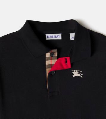 Polo EKD en coton | Burberry Kids