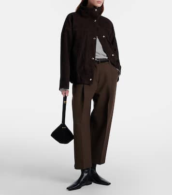 Jacke aus Veloursleder | Róhe