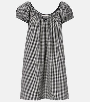 Vestido corto Julia de popelín de algodón | Dôen
