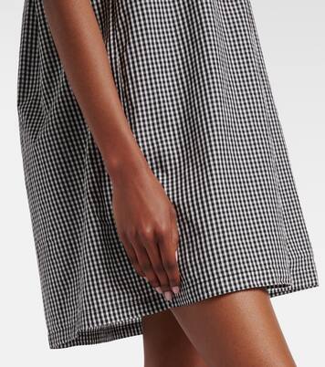 Vestido corto Julia de popelín de algodón | Dôen