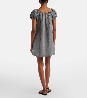 Vestido corto Julia de popelín de algodón | Dôen