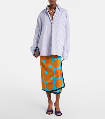 Wickelrock aus Seide | Dries Van Noten