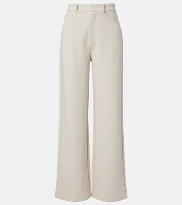 Brioso cotton-blend wide-leg pants | 'S Max Mara