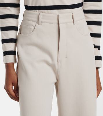 Brioso cotton-blend wide-leg pants | 'S Max Mara