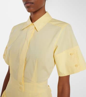 Sabrina cotton-blend crop top | Simkhai