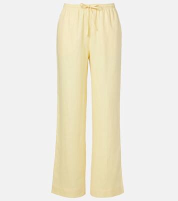 Pantalon ample Aurelia en lin | Asceno