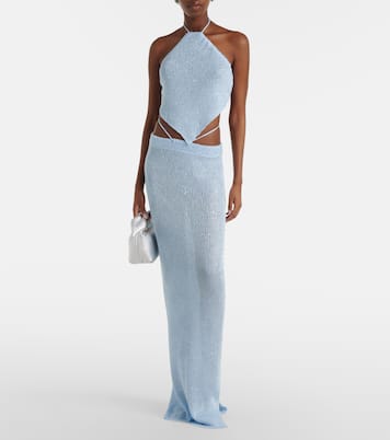 Maxirock Alma mit Pailletten | Bananhot