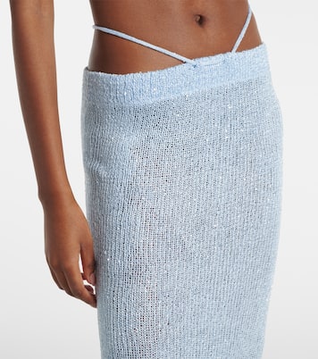 Maxirock Alma mit Pailletten | Bananhot