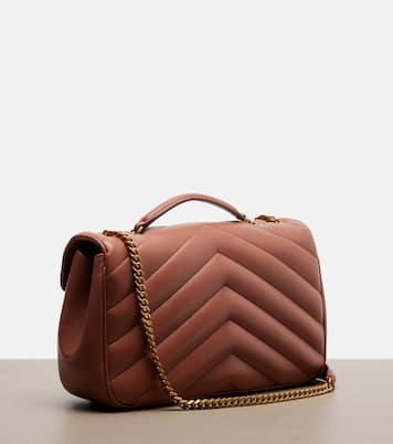 Schultertasche Loulou Medium aus Leder | Saint Laurent