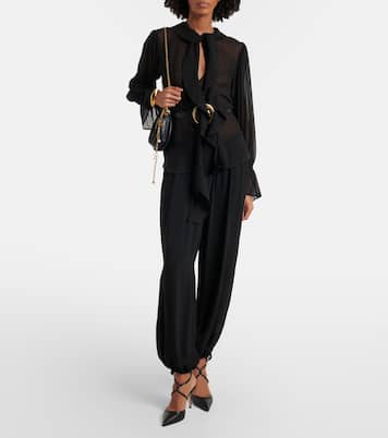 Leather slingback pumps | Gianvito Rossi