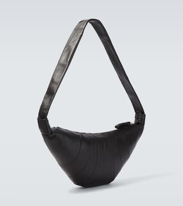 Croissant Medium leather shoulder bag | Lemaire
