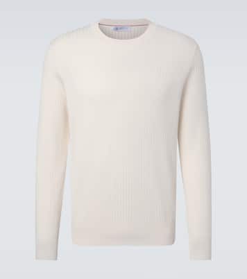 Pull en coton côtelé | Brunello Cucinelli