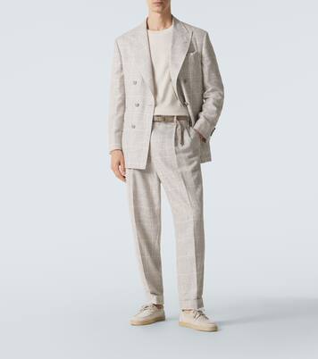 Pull en coton côtelé | Brunello Cucinelli