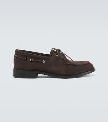 Suede boat shoes | Thom Browne
