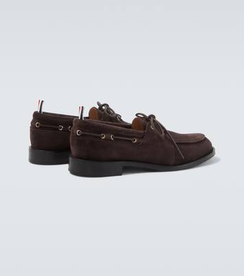 Suede boat shoes | Thom Browne