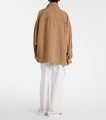 Weite Hose Aurora aus Baumwolle und Leinen | Citizens of Humanity