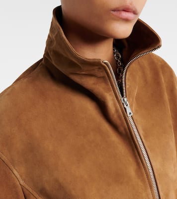 Etienne suede jacket | Nour Hammour
