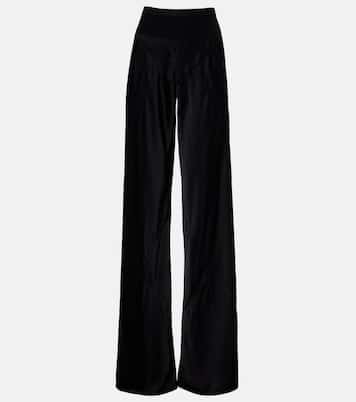 Bias cady crêpe cady wide-leg pants | Rick Owens