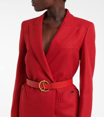 CL Logo leather belt | Christian Louboutin