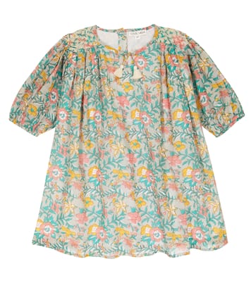 Robe Eugenie en coton à fleurs | Louise Misha