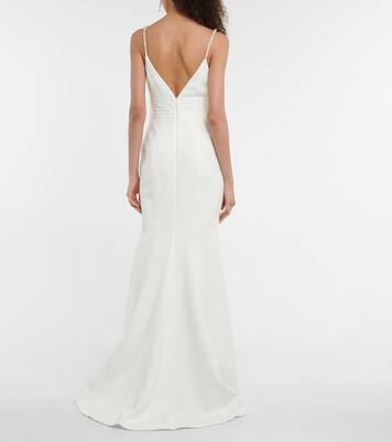 Robe de mariée Genevieve en crêpe | Rebecca Vallance