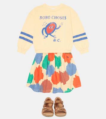 Printed cotton skirt | Bobo Choses