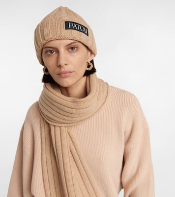 Berretto in maglia di lana e cashmere | Patou