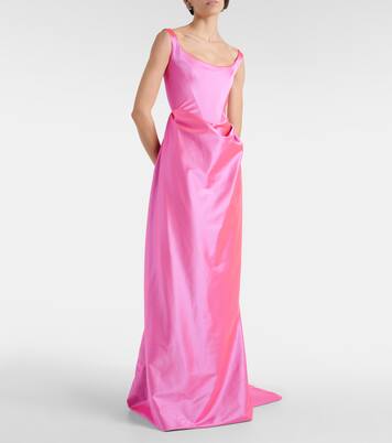 Robe Camille aus Satin | Vivienne Westwood