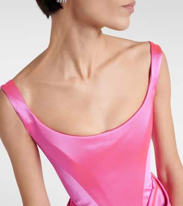 Robe Camille aus Satin | Vivienne Westwood