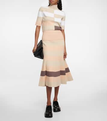 Midirock aus Rippstrick | Joseph